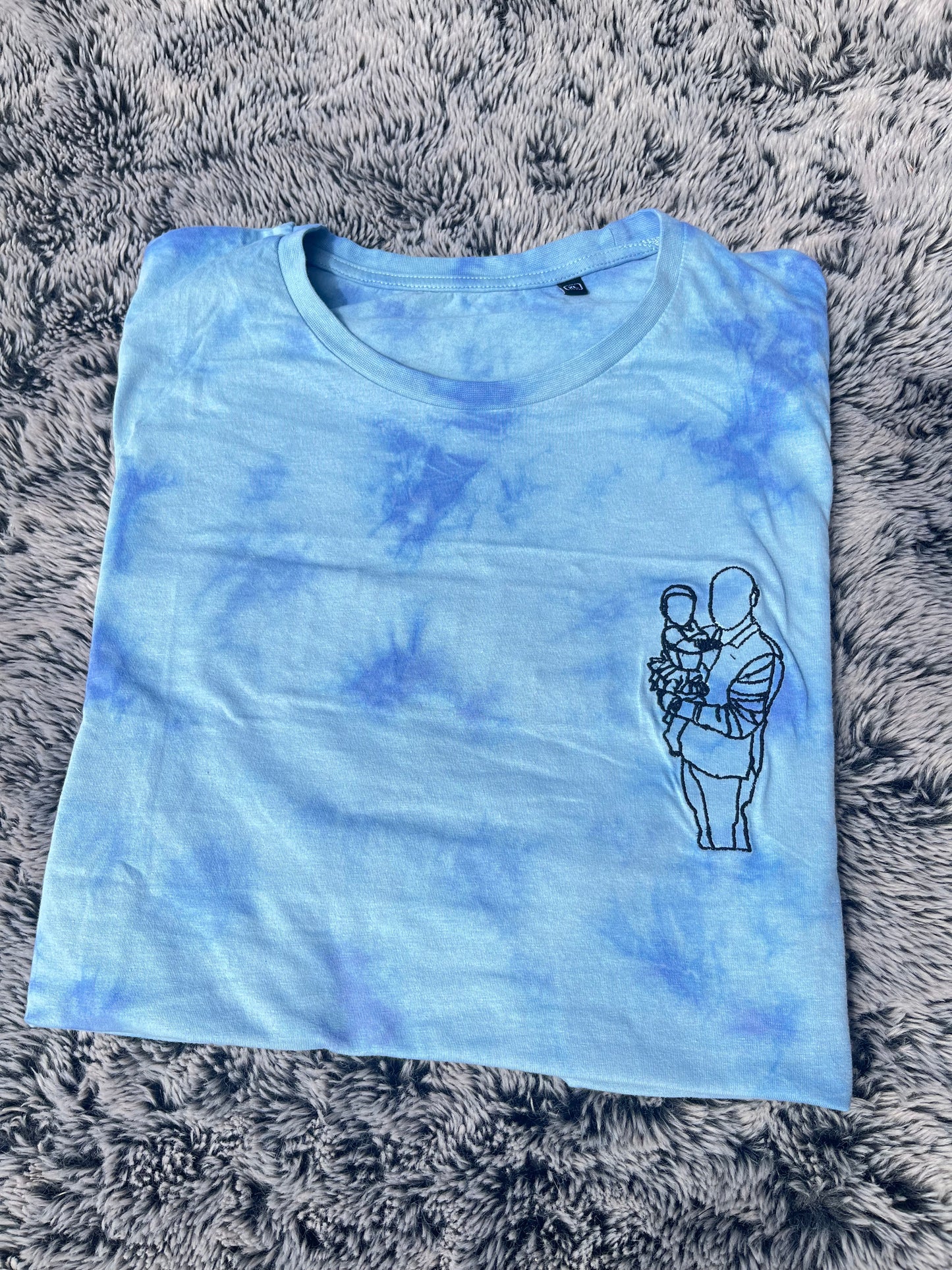 Portrait Outline Tshirt Design