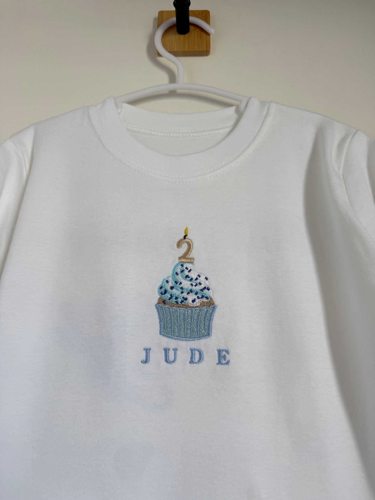 Birthday cupcake design