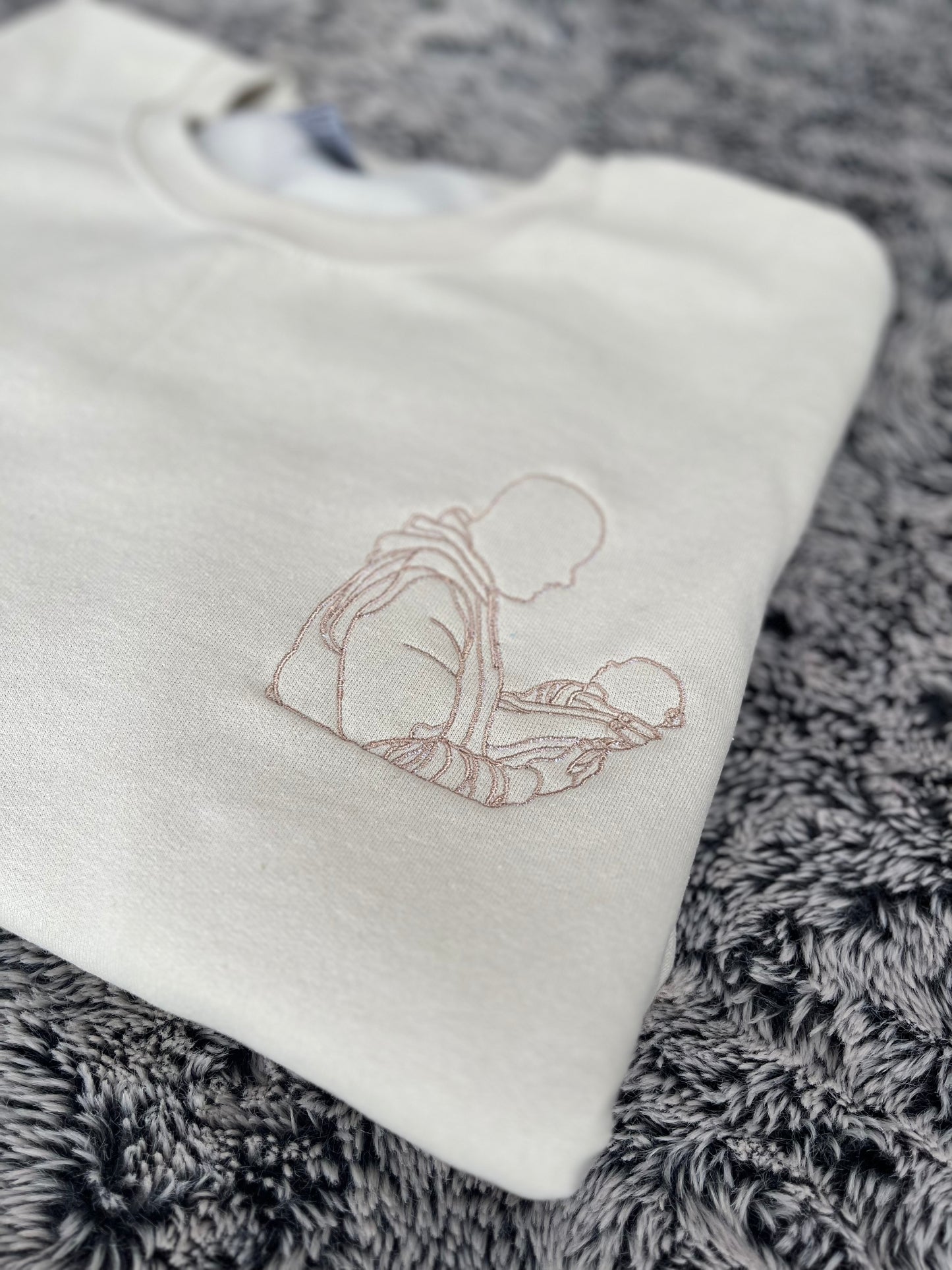 Portrait Outline Tshirt Design