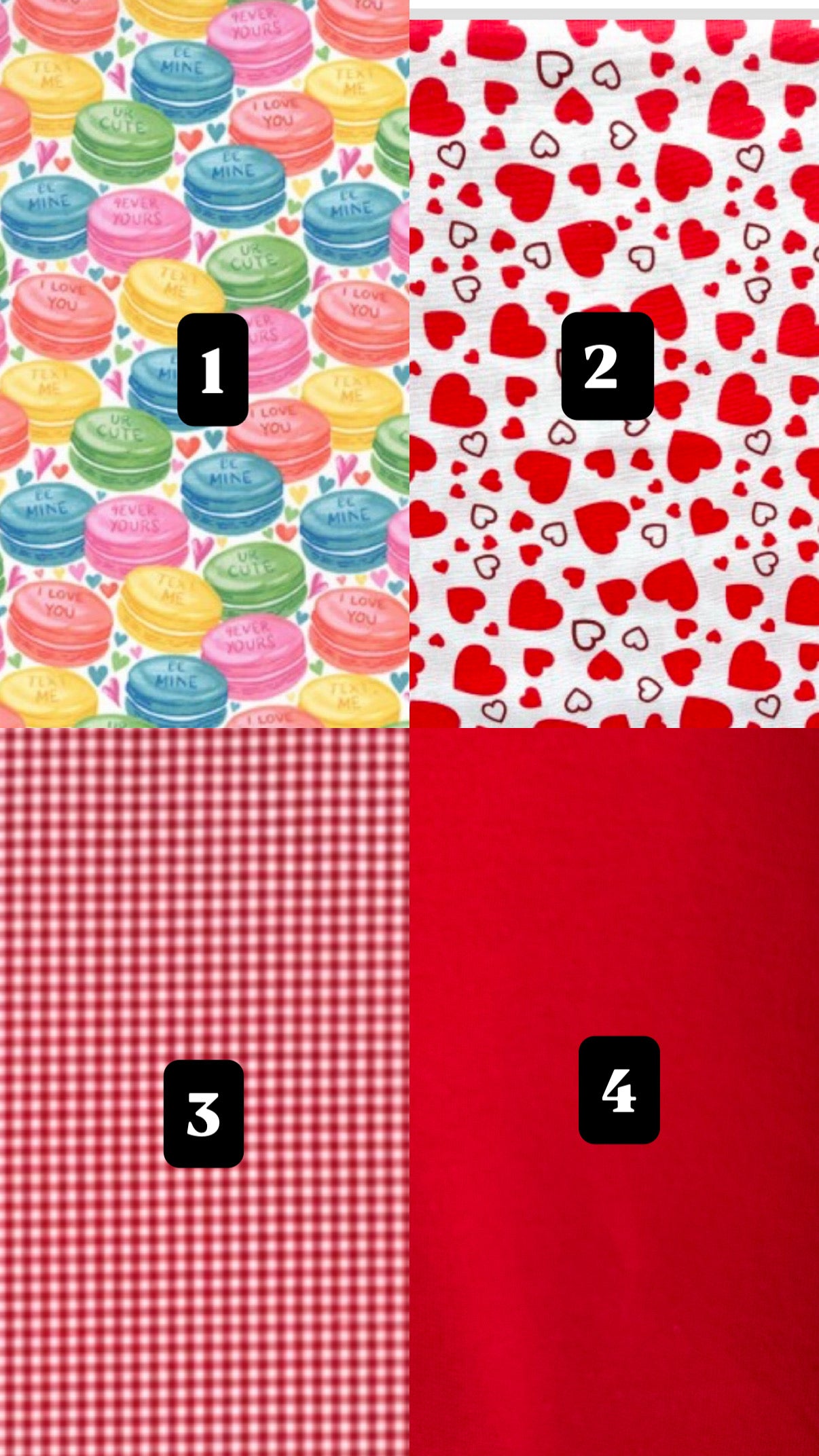 Valentines Appliqué Initial