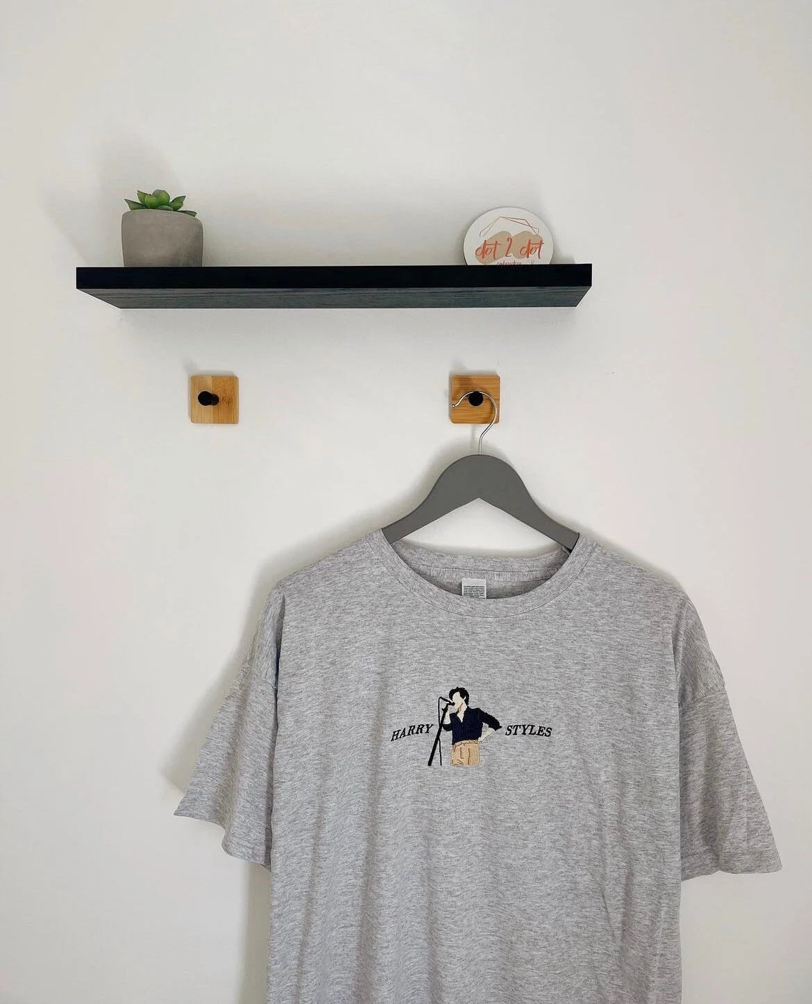 Embroidered Harry Styles T-Shirt