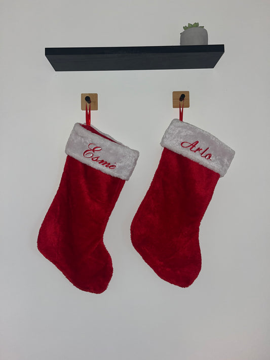 Personalised Embroidered Christmas Stocking