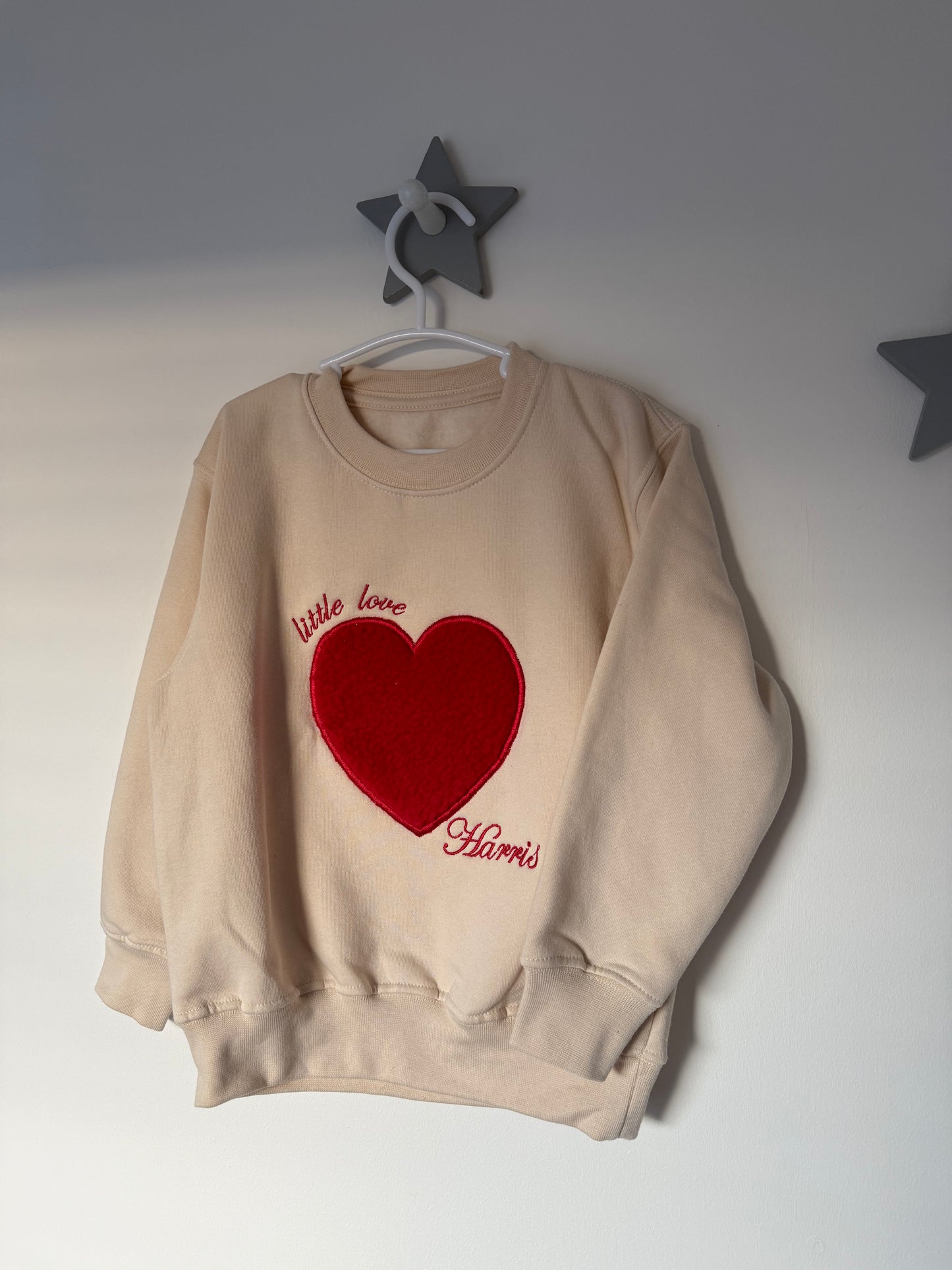 Valentines Little Love Heart Appliqué