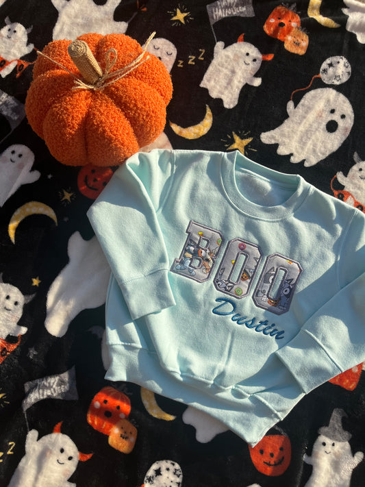 Halloween Boo Appliqué