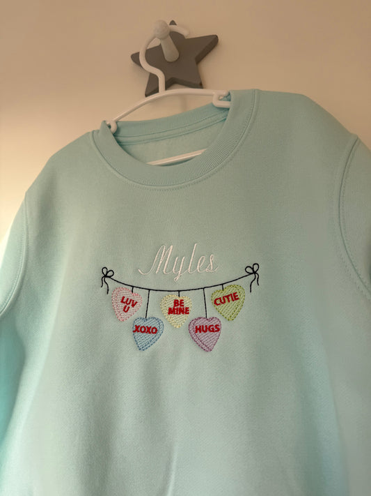 Valentines Sweet Hearts Bunting