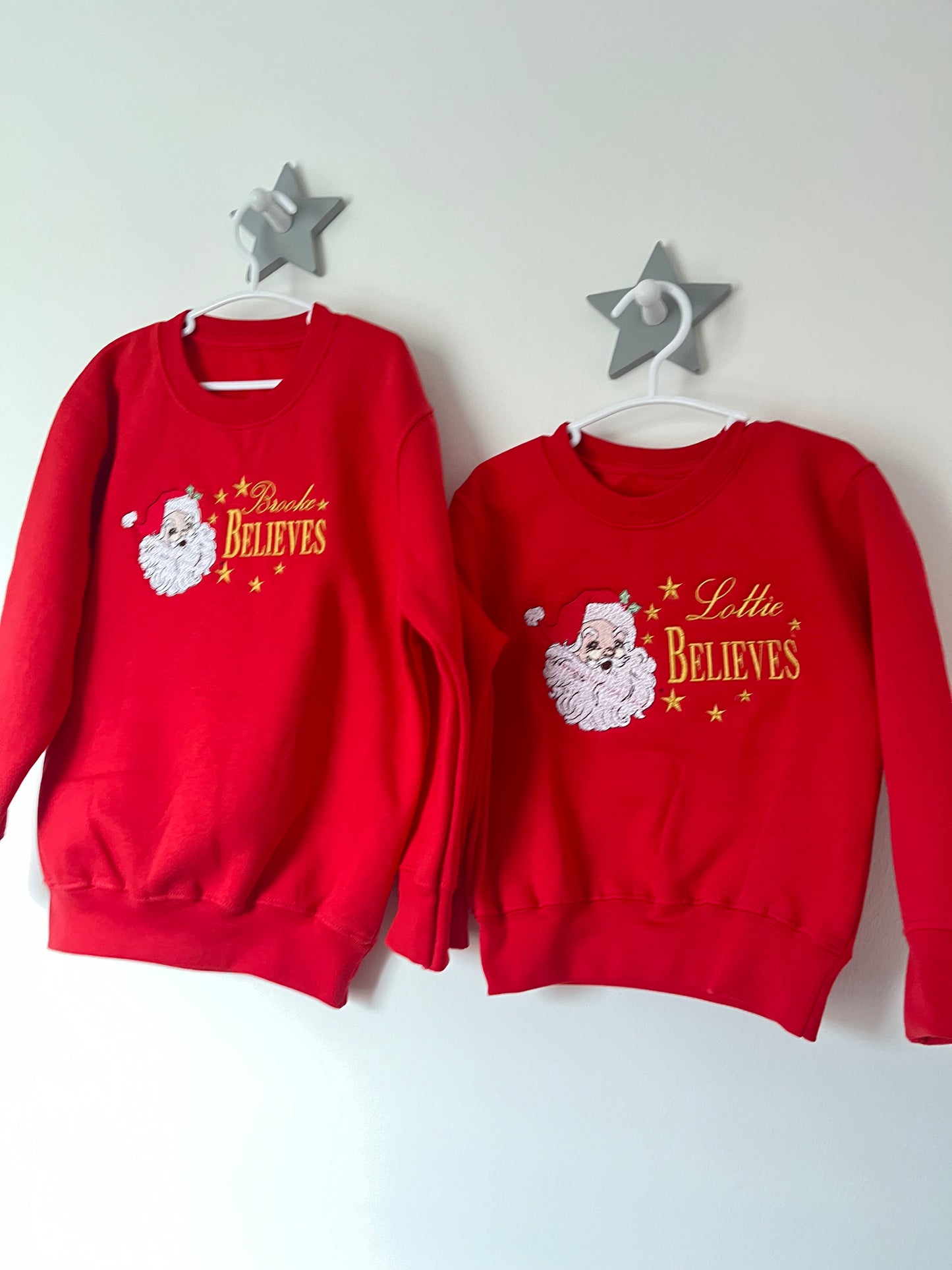 Christmas Vintage Santa Believes