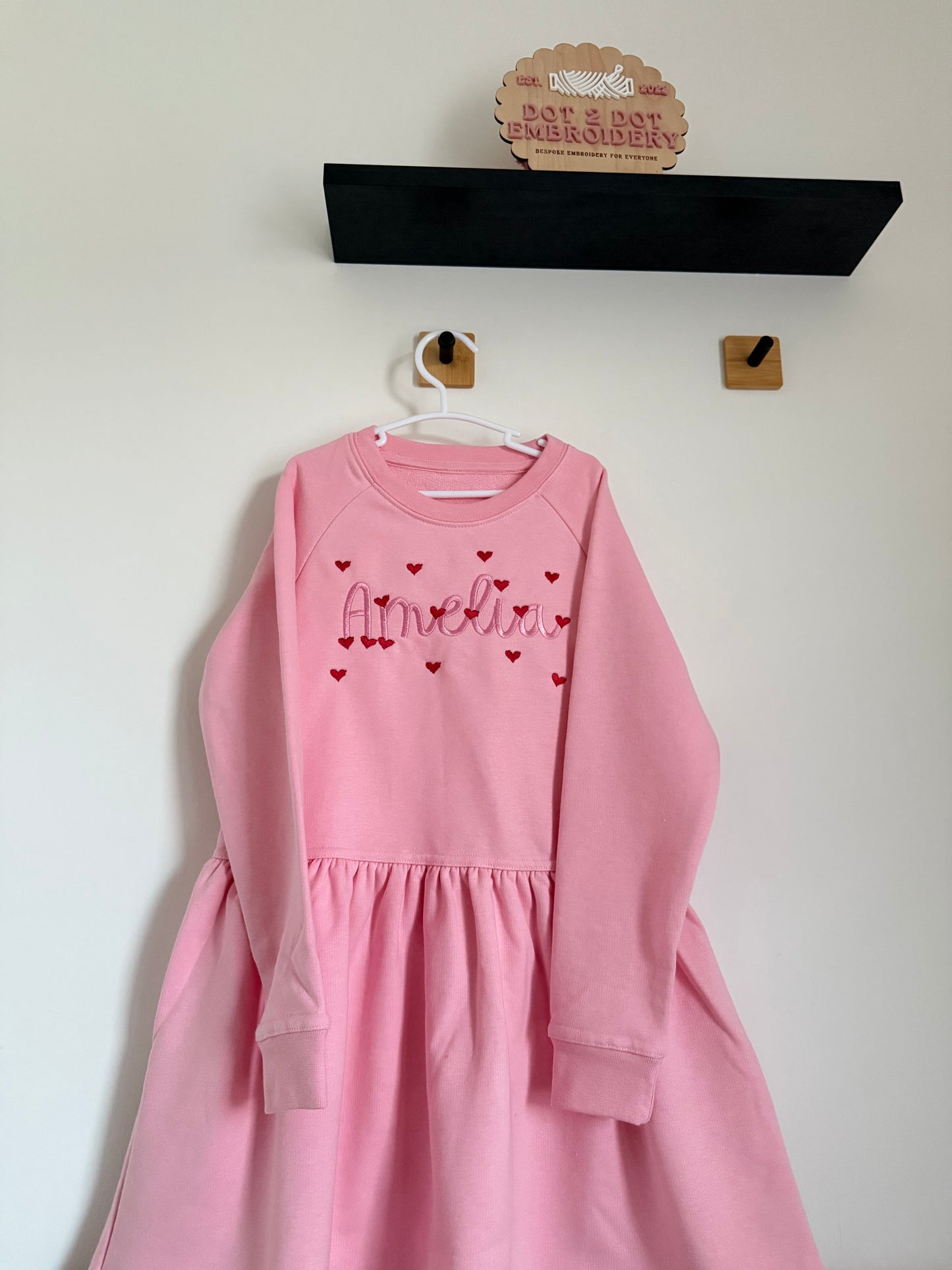 Valentines Mini Hearts Name