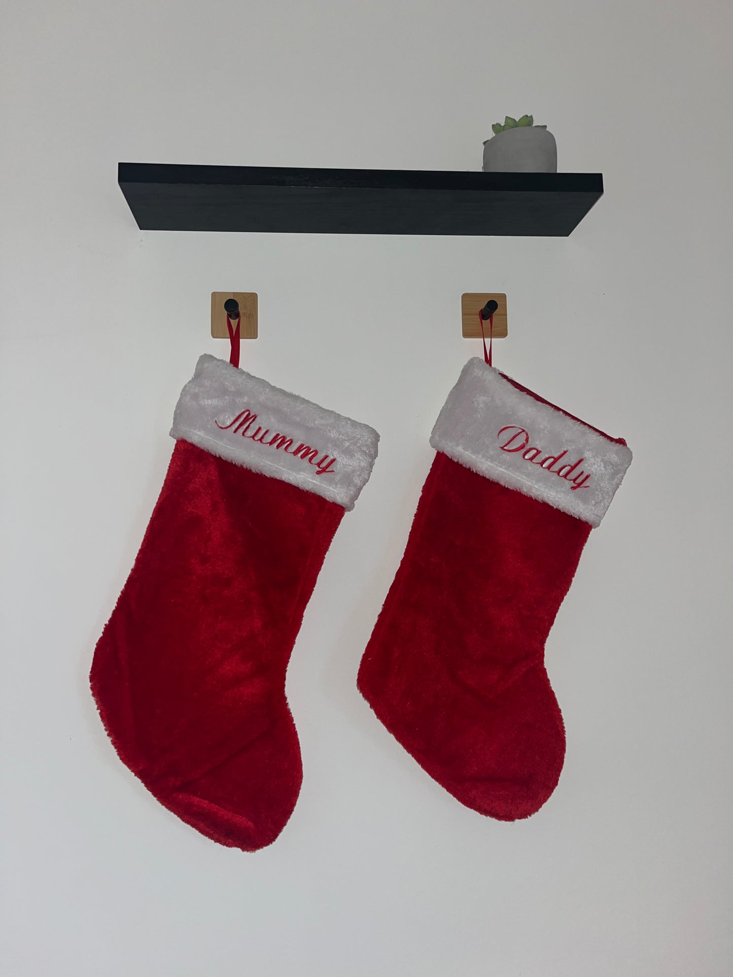 Personalised Embroidered Christmas Stocking