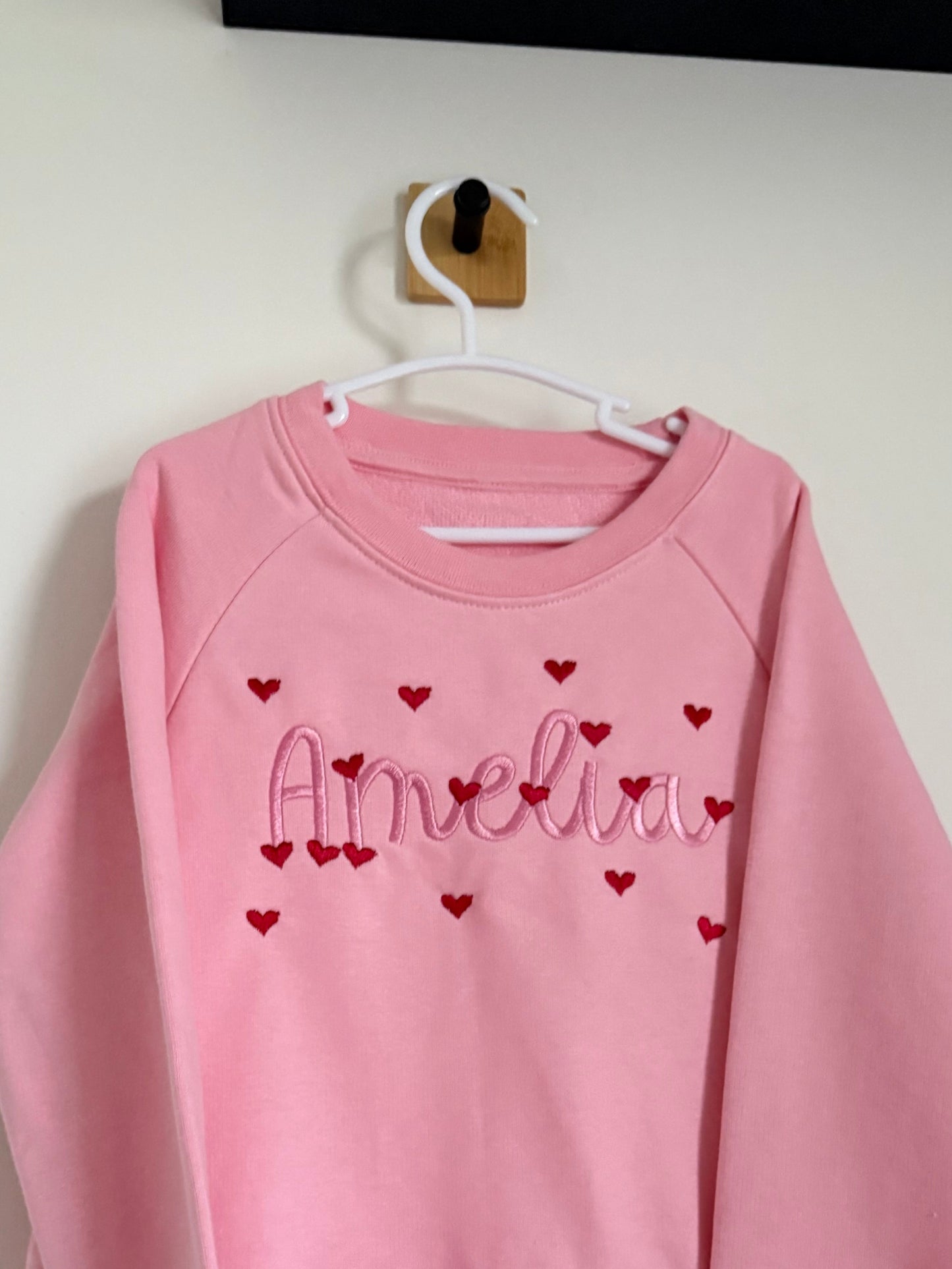 Valentines Mini Hearts Name