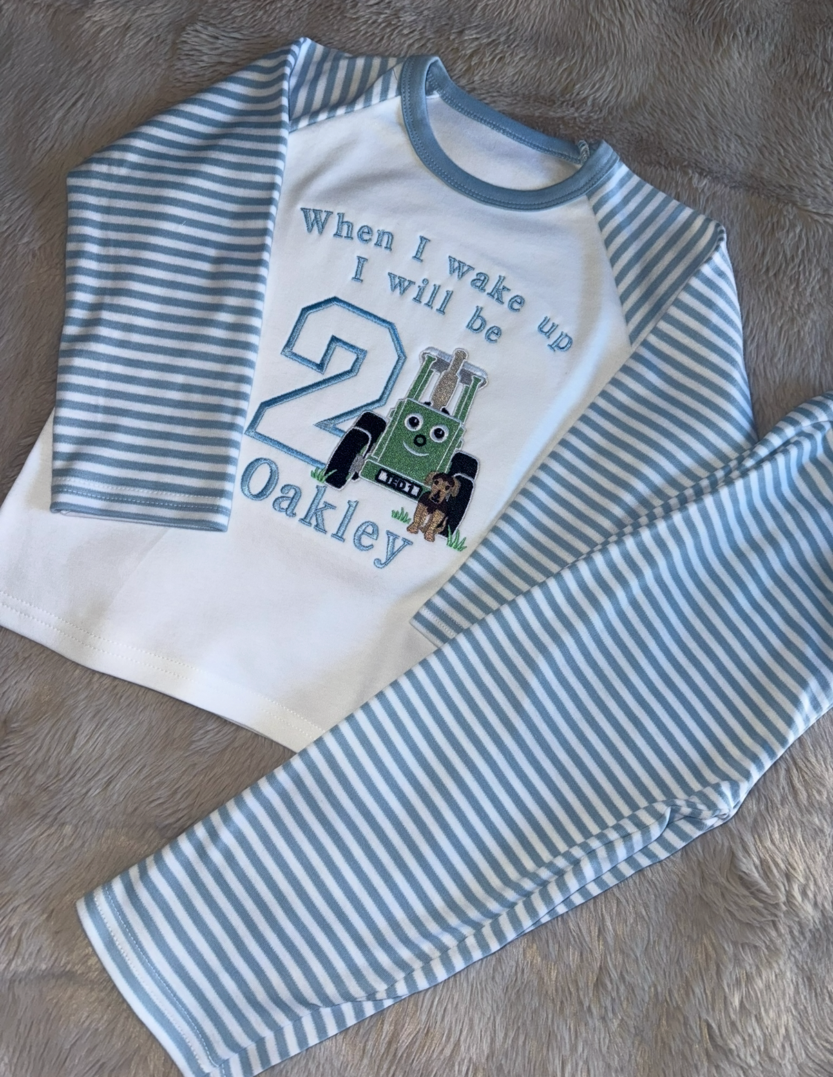 Single Character Theme Birthday Eve Pyjamas