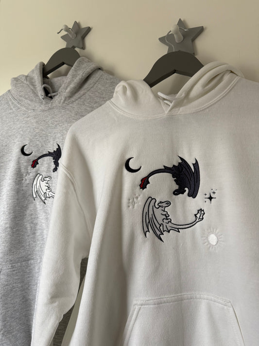 Adults Dragon Design Hoodie