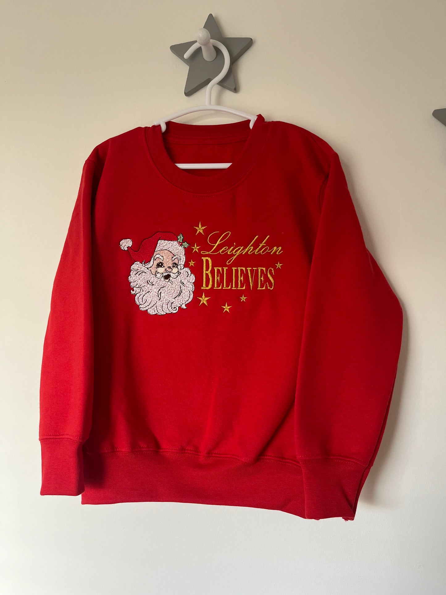 Christmas Vintage Santa Believes