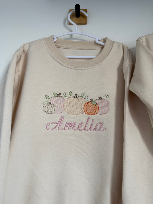 Halloween Pumpkin Sketch Design