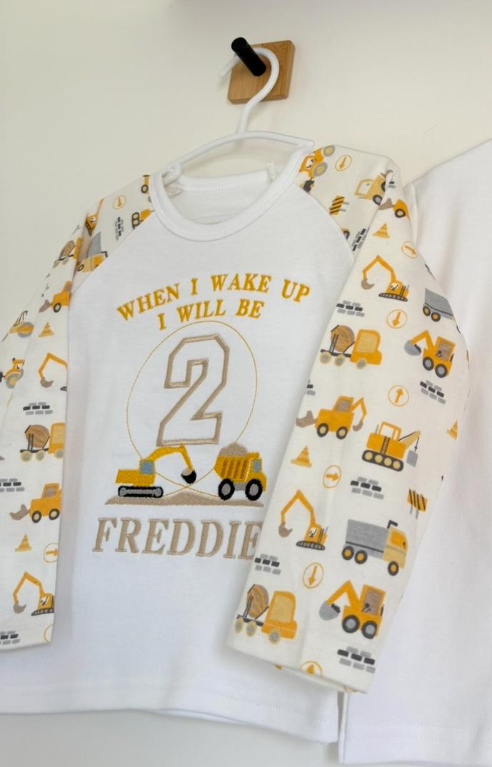 Standard (non character) Theme Birthday Eve Pyjamas