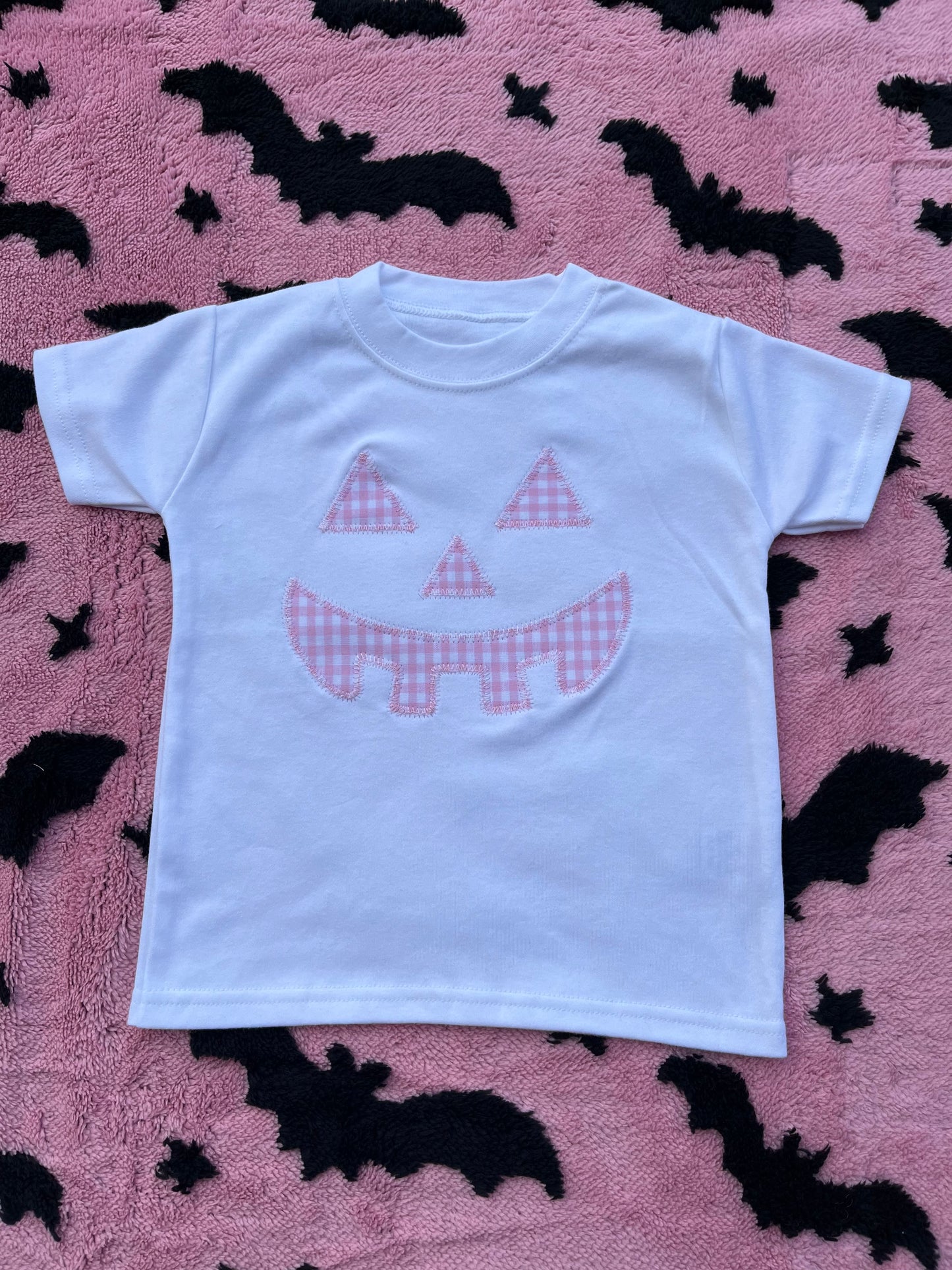 Halloween Pumpkin Face Appliqué
