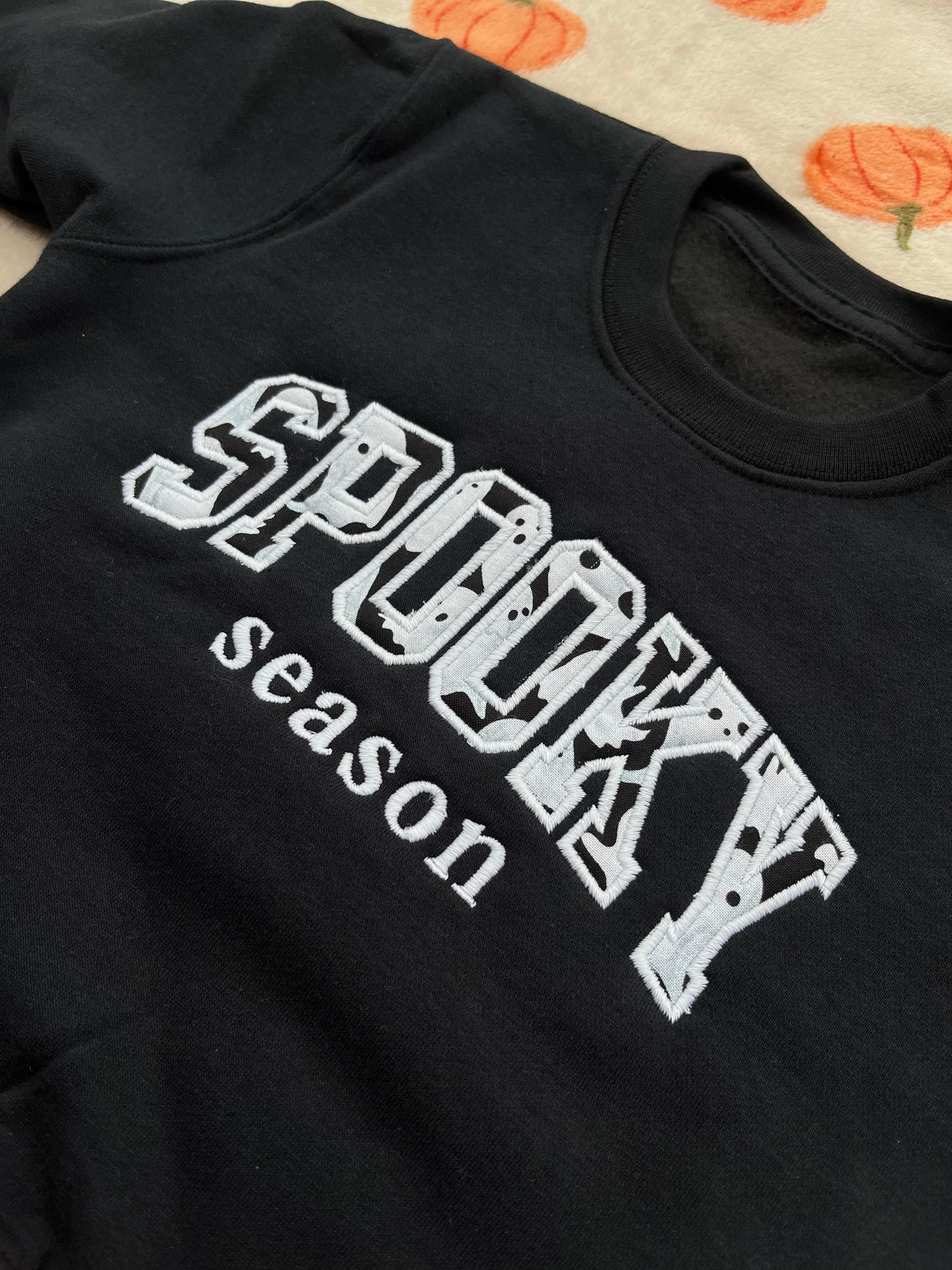 Halloween Spooky Season Appliqué