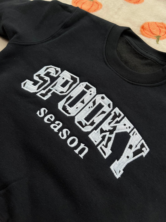 Halloween Spooky Season Appliqué