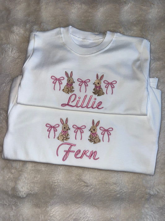 Easter Bunnies & Bows Type 2