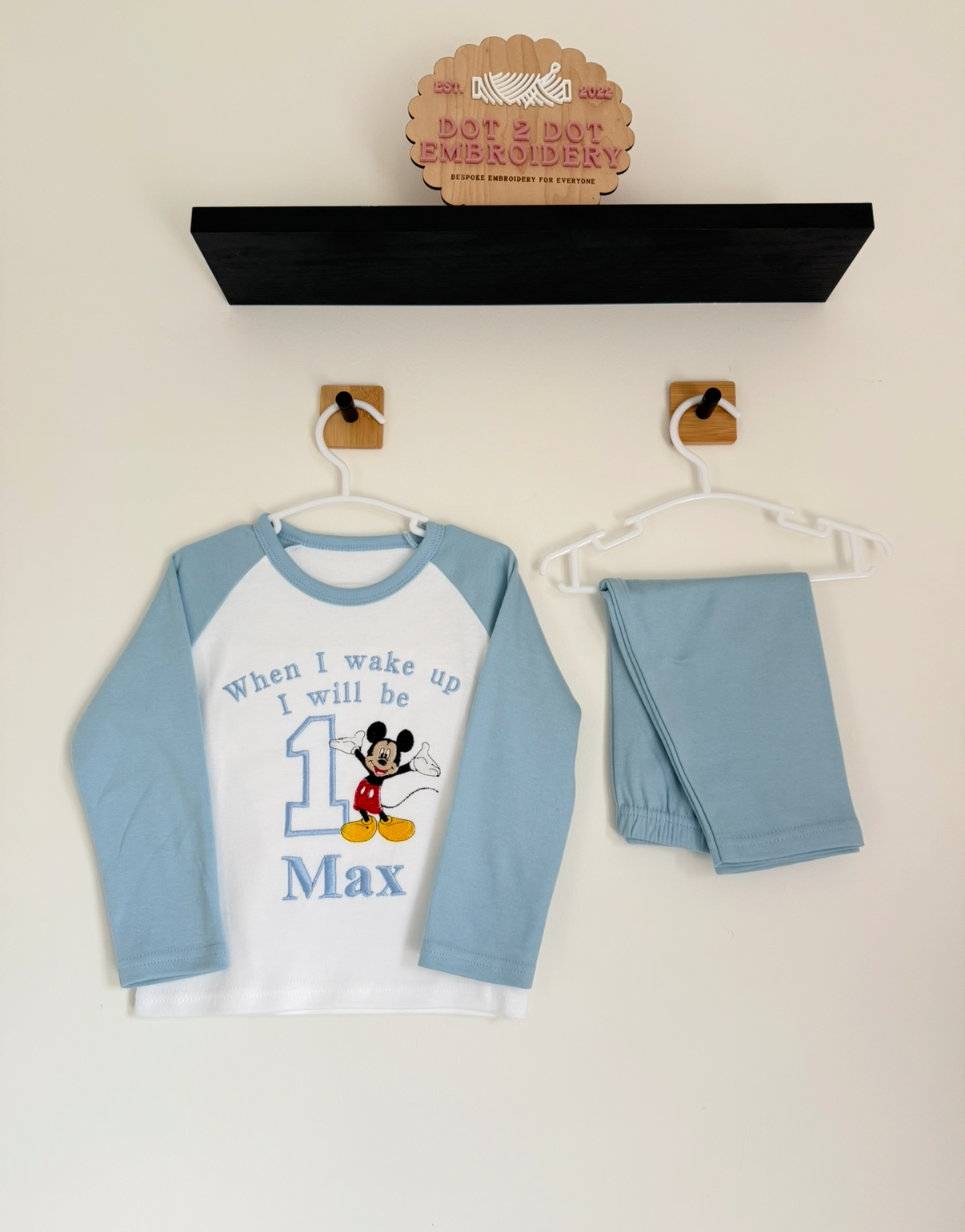 Single Character Theme Birthday Eve Pyjamas
