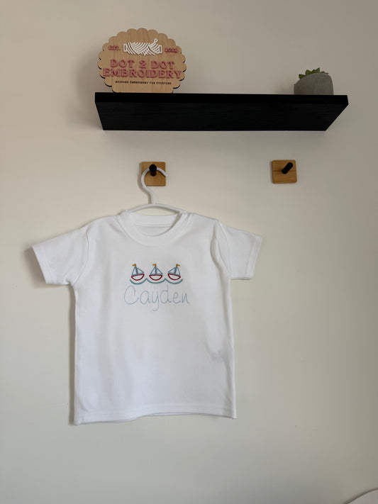 Three little Boats design