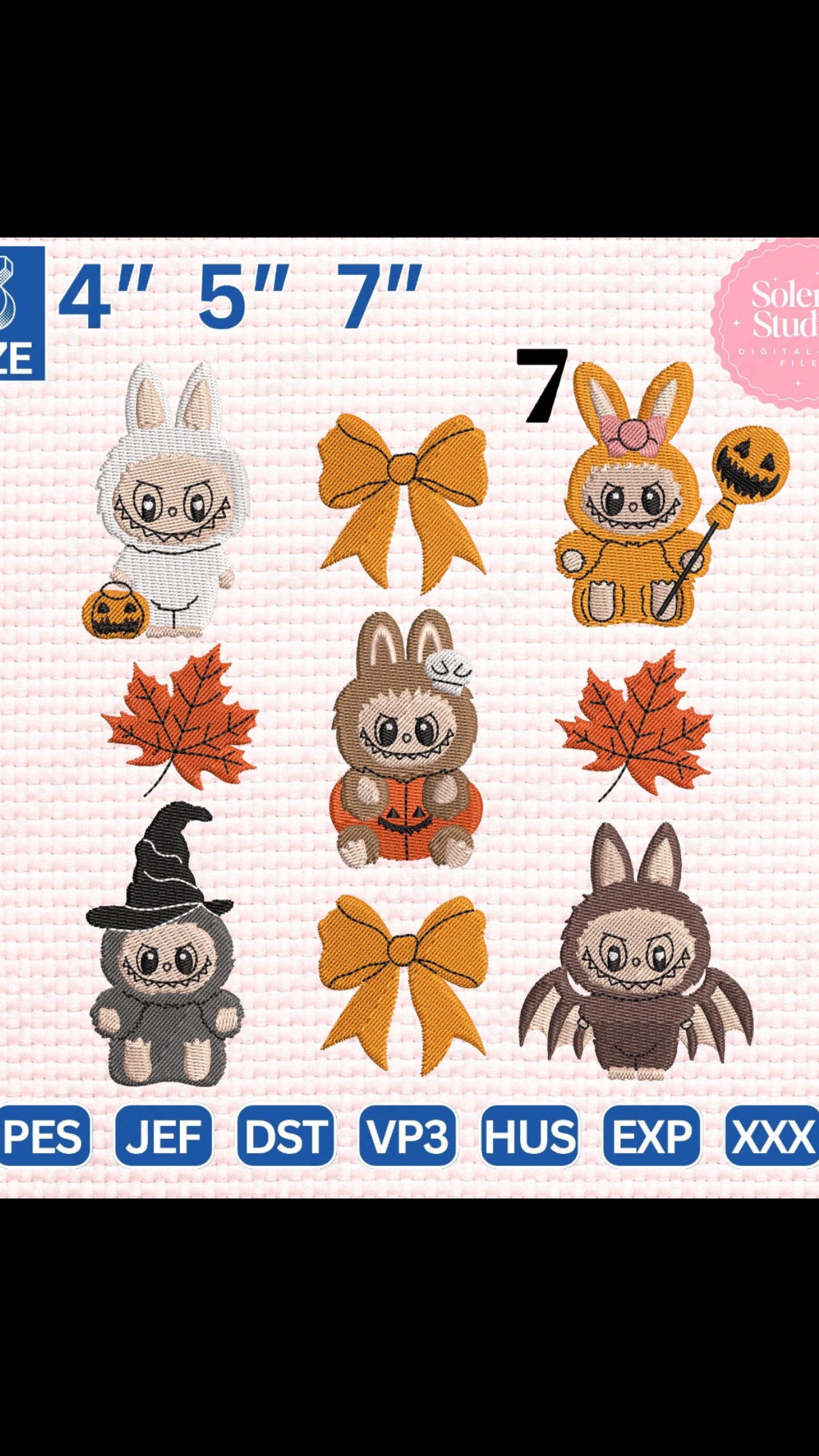 Halloween Kids Labubu