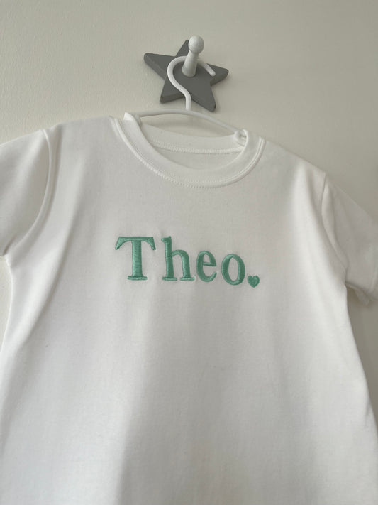 Valentines Name with Small Heart