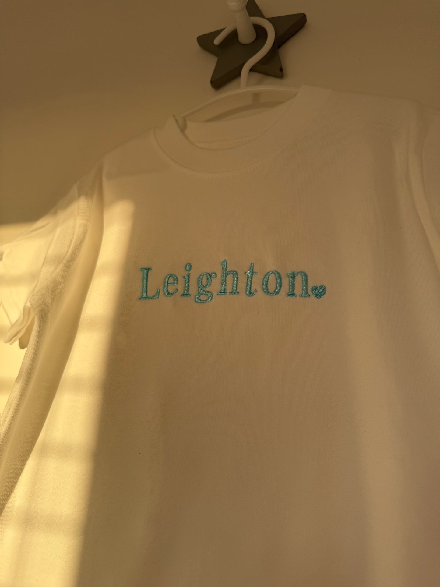 Valentines Name with Small Heart