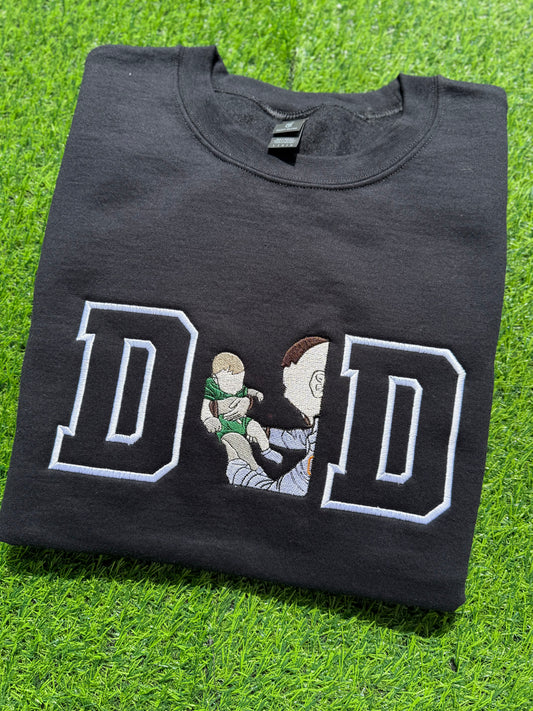 Coloured Portrait DAD Tshirt Design