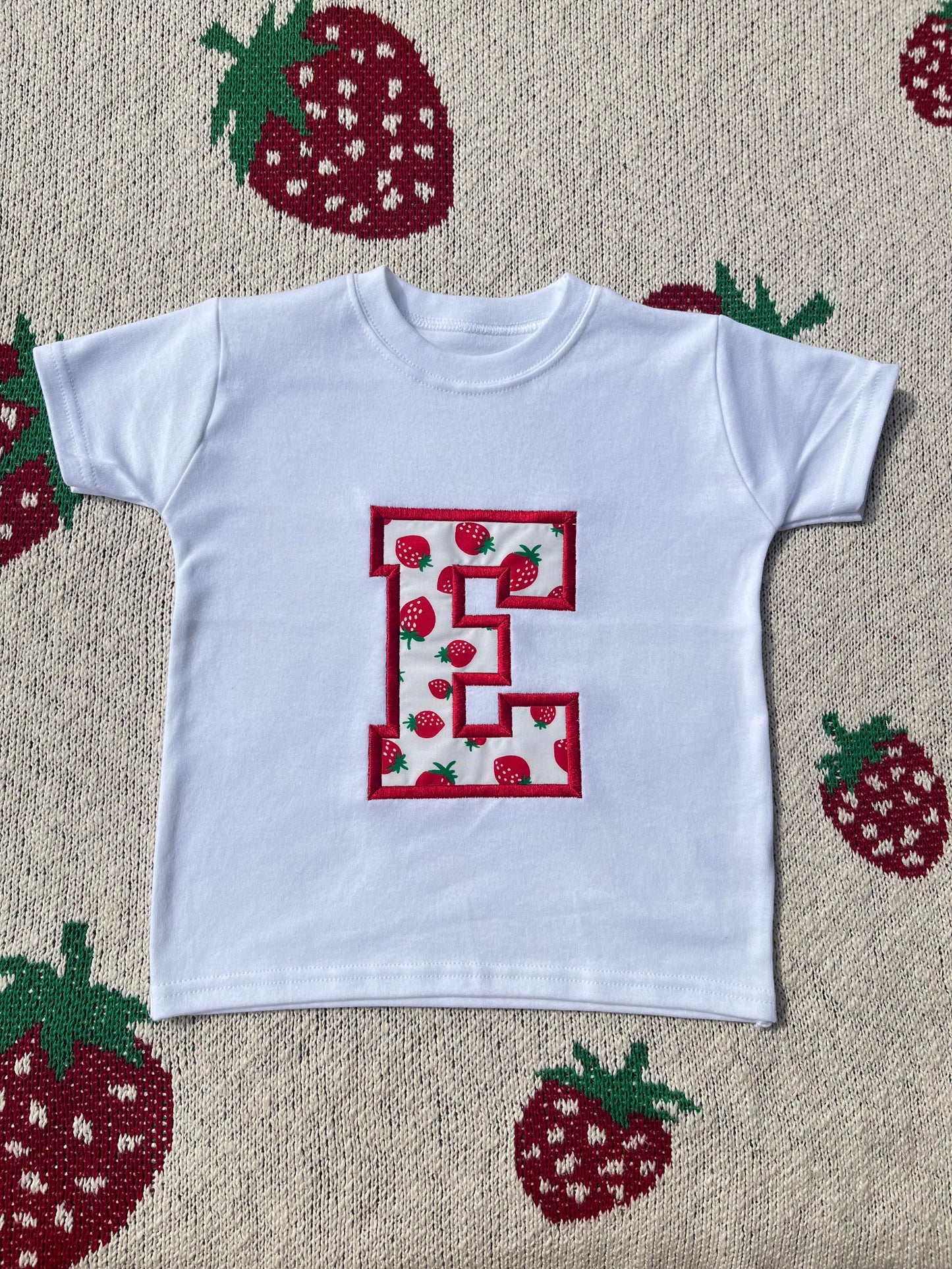 Standard Applique Initial T-Shirt